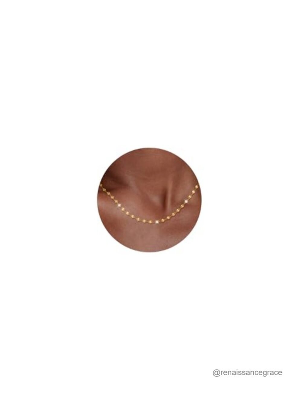 925 Sterling Silver Lip Link Chain Necklace, 16 Inch Gold Plated Hypoallergenic